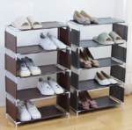 Rak Tempat Penyimpanan Sepatu Sendal 5 Susun Serbaguna Motif Unik - Image 6