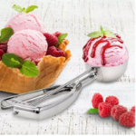 Sendok Sekop Es Krim Stainless Steel Scoop Ice Cream Adonan Kue - Image 3