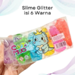 Slime Crystal Mud Slime Pack 6Pcs Mainan Anak Clay Import 6Pcs Warna - Image 5