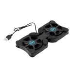 Kipas Laptop Lipat Ace Cooling Fan Tipe Kepiting 2 LED Gaming Praktis - Image 3