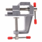 Klem Meja Mini Vise Clamp Catok Alumunium Penjepit Benda Kreatif - Image 7