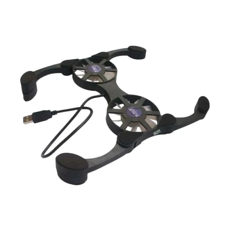 DB3uP60GVVGpSVbLiwCn94OLBlCLehNHUbr4o5RS Kipas Laptop Lipat Ace Cooling Fan Tipe Kepiting 2 LED Gaming Praktis - Image 1