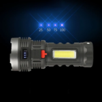 Senter L 822 Lampu Penerangan Jarak Jauh Rechargeable Flashlight - Image 3