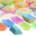 Cetakan Bekal Anak Muffin Silikon Partisi Sekat Hiasan Bento silikon - Muffin - Image 4