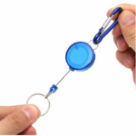 Gantungan Kunci Adjustable Pengait Carabiner Retractable Keychain - Image 2