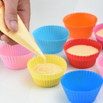 Cetakan Bekal Anak Muffin Silikon Partisi Sekat Hiasan Bento silikon - Muffin - Image 9