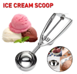 Sendok Sekop Es Krim Stainless Steel Scoop Ice Cream Adonan Kue - Image 2