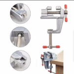 Klem Meja Mini Vise Clamp Catok Alumunium Penjepit Benda Kreatif - Image 5