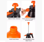Botol Semprotan 2L Sprayer Disinfektan Tanaman Air Burung Serbaguna - Botol + Kepala - Image 6