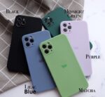 Softcase Fullcover Quare Edge Matte iPhone Dengan Bahan Silicon - - Image 2