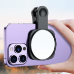 Cermin Selfie Swafoto Kamera belakang Hp Ponsel Klip Reflektif - Image 2
