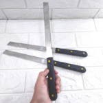 Pisau Roti Panjang 2 Sisi Bread Knife Stainless Steel Alat Potong Bolu - Image 5