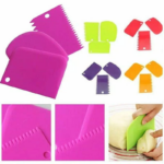 Alat Pemotong Adonan Kue Roti 3 in 1 Scrapper Cutter Berbagai Jenis Kue - Image 3