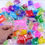 Slime Crystal Mud Slime Pack 6Pcs Mainan Anak Clay Import 6Pcs Warna - Image 7
