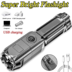 Senter Flashlight swat LED Zoom 4 Mode Senter LED Mini Senter Cas LED - Image 2