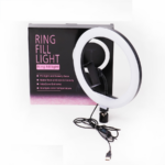 Lampu Ring Light LED 26Cm Konten Video Vlog Fotografi Content Creator - Image 2