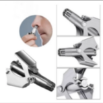 Pemangkas Alat Cukur Bulu Rambut Hidung Otomatis Stainless Steel - Image 4