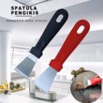 Spatula Pengikis Pembersih Noda Minyak Keras Dapur Bunga Es Kulkas